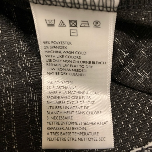 Black and White Plaid Dress - Picture 5 of 5